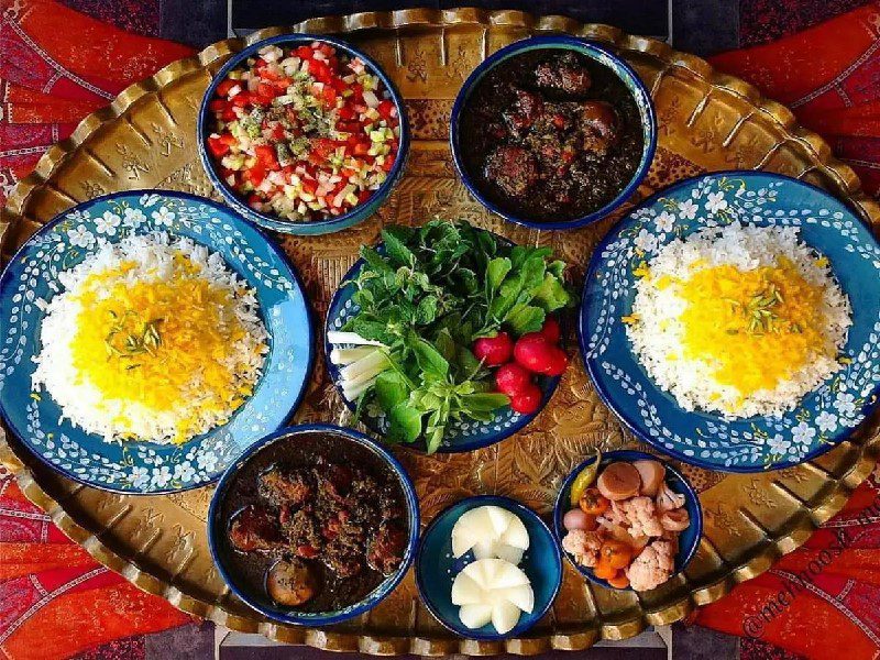 لیست غذاهای ایرانی