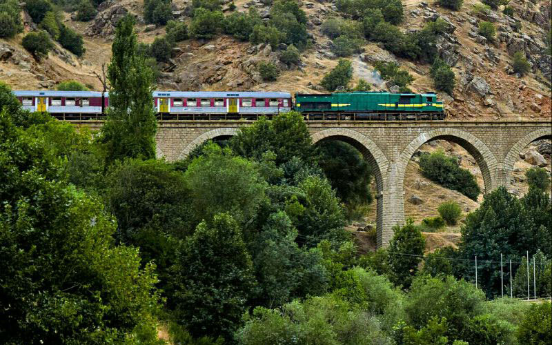 پل راه آهن بیشه پوران دورود ، استان لرستان | Lorestan - تاپ توریست
