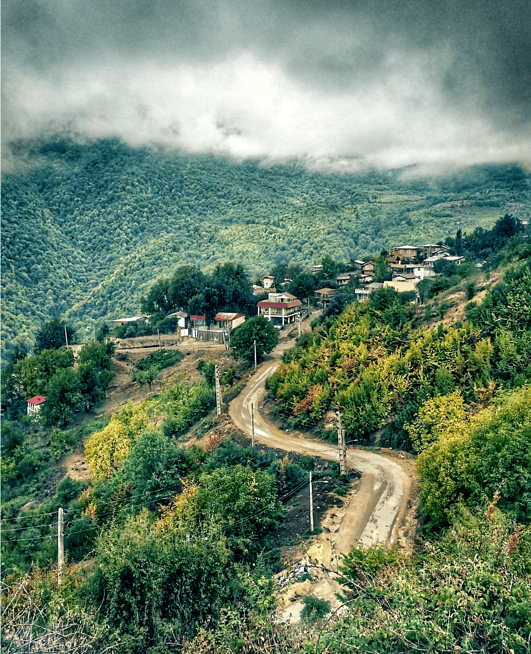 روستای پاقلعه رامیان
