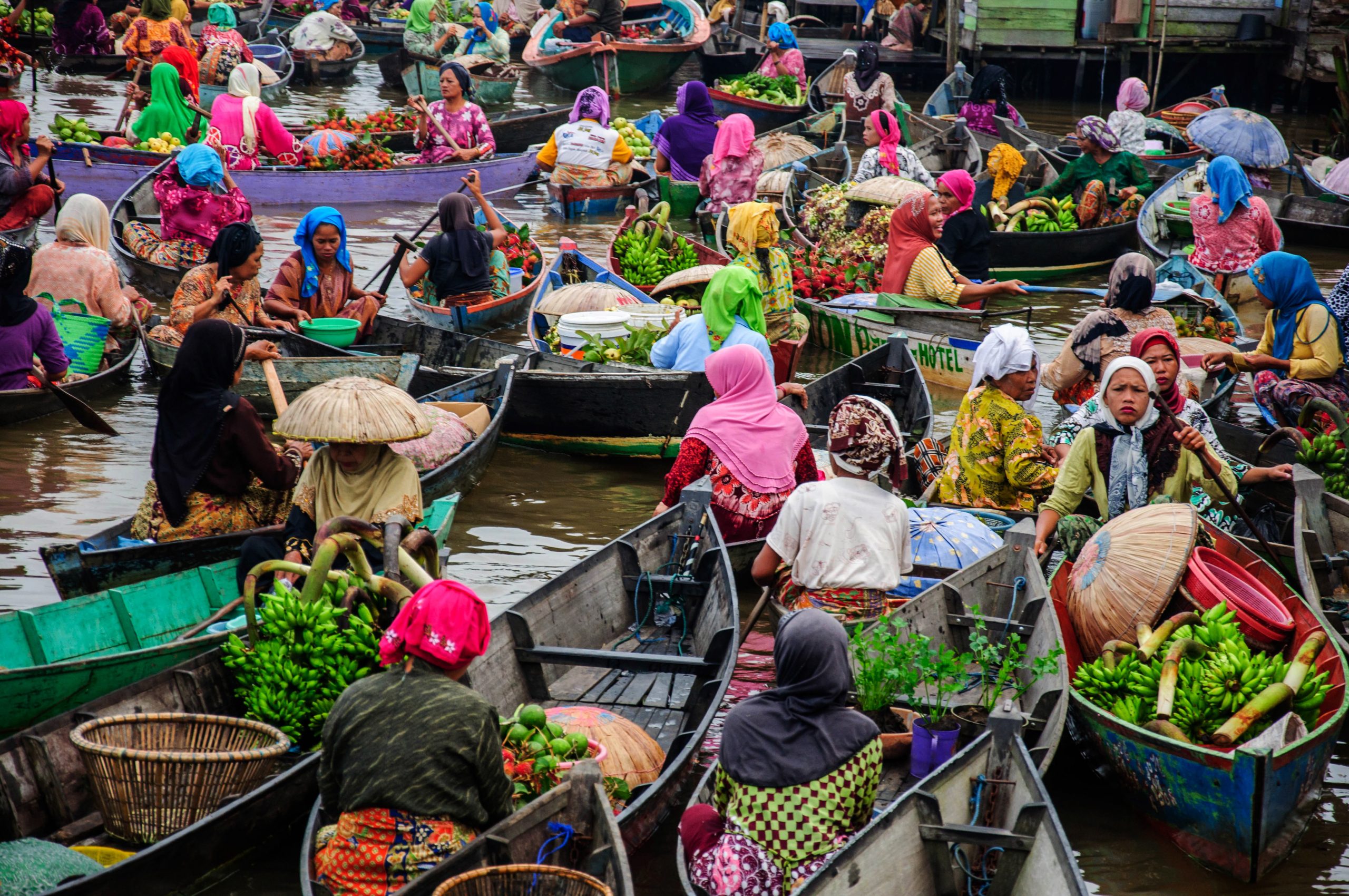 بازار شناور اندونزی