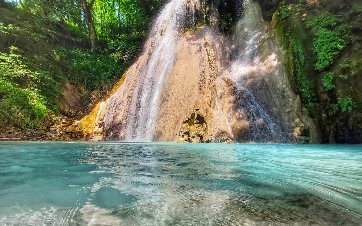آبشار اسکلیم رود مازندران