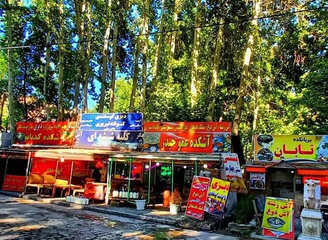 رستوران های جاده ای | تصاویری از کردان کرج