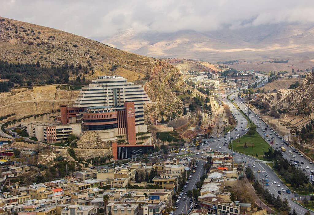 نمایی از شهر شیراز
